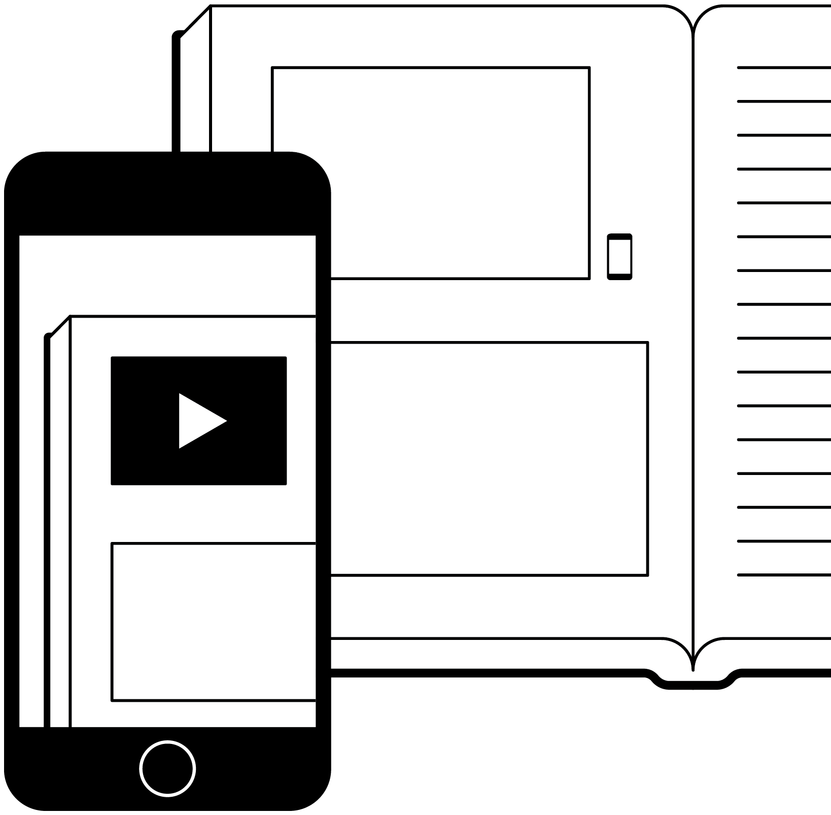 Illustration How to scan